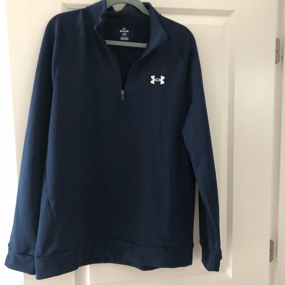 Under Armour Dark Blue Half-Zip Pullover